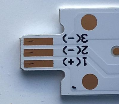 KIT DE LEDS PARA TV VIZIO ORIGINAL 18 PIEZAS / 210BZ06DRB339CR00X / 210BZ12DLB339CR00X / 58VB51-R / 58VB51-L / LB-GM3030-GJVIZIO589X18VB51-R-Y / LB-GM3030-GJVIZIO589X18VB51-L-Y / 50B4000NEY9N / 50B6000MEY9N / PANEL TPT580WR / CC580PV7D / MODELO M58Q7-J01 - Imagen 5